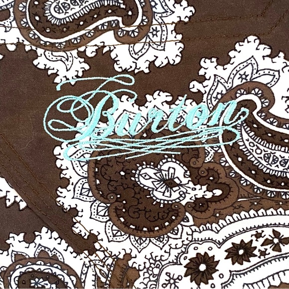 Burton Paisley Cargo Snowboard and Ski Pants Waterproof Size Small - Picture 7 of 12